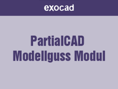 3D Scanner PartialCAD Modellguss Modul